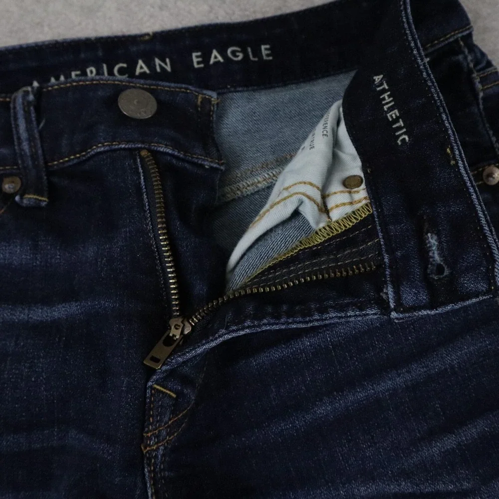 American Eagle Jeans Mens‎ 28x30 Next Level Airflex Athletic Stretch Denim Blue